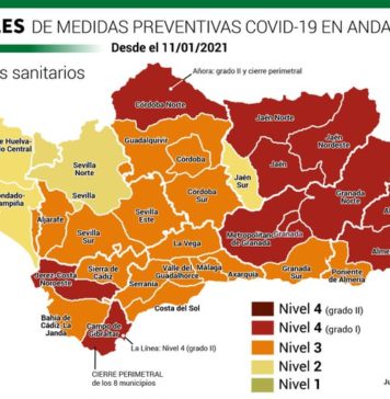 Datos Covid19 del 8 de enero y nuevas normas frente a la pandemia hasta el 25 de enero