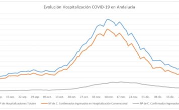Información sobre Covid19 en Andalucía del 2 de Enero de 2020
