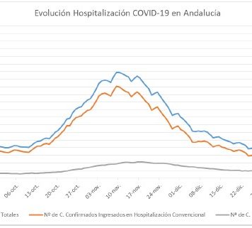 Información sobre Vacunación y Datos Covid19 en Andalucía del 30 de enero de 2021