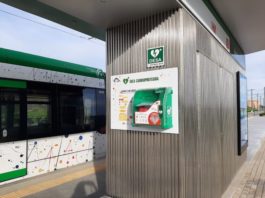 Metro de Málaga cuenta ya con desfibriladores en todas sus paradas y estaciones