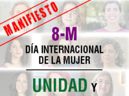 200 organizaciones y 1.000 mujeres defienden la unidad en un manifiesto para el 8M