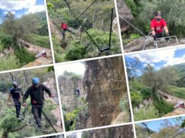 La Diputación aumenta la oferta de turismo activo de la provincia con una nueva vía ferrata en El Colmenar
