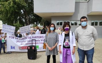 IU exige la restitución urgente del servicio de maternidad y paritorio en el Hospital Clínico Universitario de Málaga