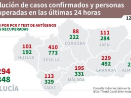 Información sobre Vacunación y Datos Covid19 en Andalucía del 11 de mayo de 2021