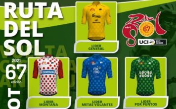 La Vuelta Ciclista a Andalucía presenta los maillots para su 67ª edición