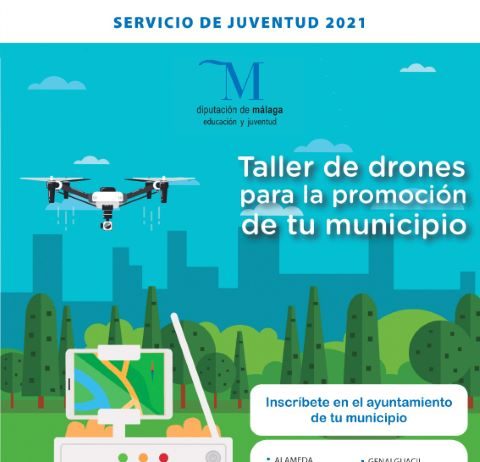 Yunquera acoge el primer curso de formación en pilotaje de drones dirigido a jóvenes de la provincia