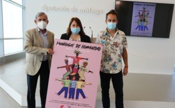 Tomás García, Pablo Puyol y Miguel Ángel Martín, invitados a ‘Mónologos de humanidad’ de Cruz Roja Málaga en el Edgar Neville de Diputación