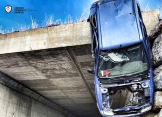 Simulacro de catástrofe en la universidad