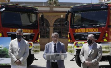 El Consorcio de Bomberos invierte casi dos millones de euros en 6 camiones bomba para mejorar las condiciones de seguridad de la provincia