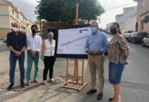 La Diputación de Málaga cofinancia la remodelación integral de la calle Badajoz de Fuengirola con 400.000 euros