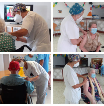 Salud y Familias comienza a administrar la tercera dosis de la vacuna contra COVID-19 en residencias de mayores