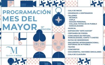 La Diputación homenajea a los mayores de la provincia de Málaga con el estreno de un documental, una gala televisada y actividades durante el mes de octubre