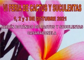 El Jardín Botánico de Casarabonela se prepara para recibir la VI Feria del Cactus y Suculentas