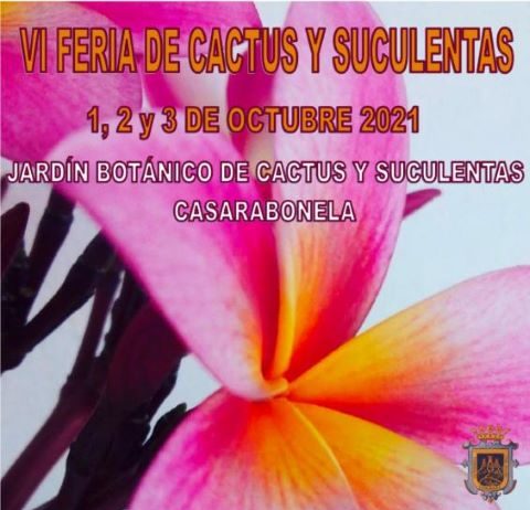 El Jardín Botánico de Casarabonela se prepara para recibir la VI Feria del Cactus y Suculentas
