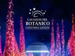 Las luces del Botánico, la magia de la Navidad llega a Málaga