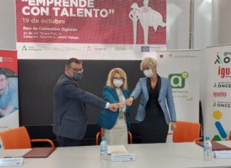 Andalucía Emprende, Fundación ONCE e Inserta se suman para promover el emprendimiento en los andaluces con discapacidad
