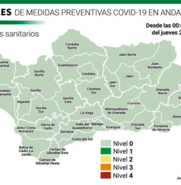 Información Covid19 en Andalucía del 25 de octubre