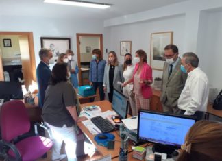 La secretaria general de Familias, Ana Mata, visita el Centro Quinta Alegre, de la Asociación Autismo Málaga