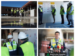 Moreno garantiza la ejecución de las obras de ampliación del Hospital Costa del Sol pese al bloqueo de los Presupuestos