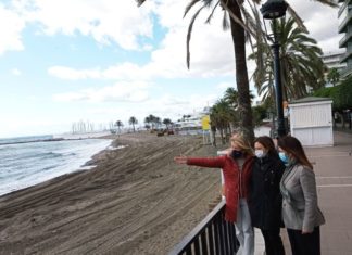 La Junta arreglará de urgencia los tramos de la tubería de saneamiento de la Costa del Sol afectados por el temporal