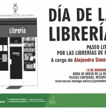 La Consejería de Cultura se suma a la celebración del Día de las Librerías con paseos literarios