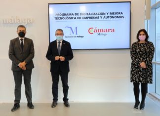 La Diputación y la Cámara de Comercio promueven la digitalización, la innovación y la internacionalización de 500 pymes y autónomos