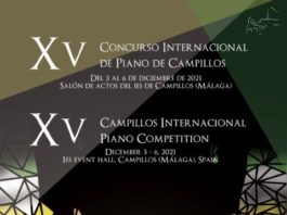 Un total de 40 pianistas de 17 países participarán en el XV Concurso Internacional de piano de Campillos del 3 al 6 de diciembre