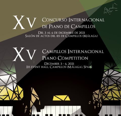 Un total de 40 pianistas de 17 países participarán en el XV Concurso Internacional de piano de Campillos del 3 al 6 de diciembre