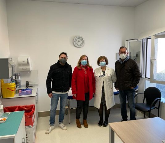 El Delegado de Salud inaugura las obras de ampliación del centro de salud de Campillos