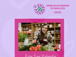 La Unión de Autónomos de Andalucía pide enamorarse del comercio local en San Valentín