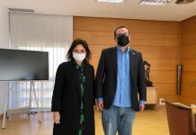 El delegado territorial del COLPOLSOC-A se reúne con la alcaldesa de Torremolinos