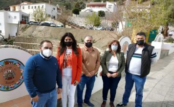 Turismo invierte 60.000 euros para la creación de un anfiteatro-mirador en Moclinejo