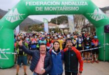 La delegada de Educación y Deporte participa en el I Campeonato de Andalucía CxM por etapas celebrado en Jimera de Líbar