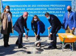 Se inicia la construcción de las primeras 253 viviendas de Fomento del Alquiler en Málaga