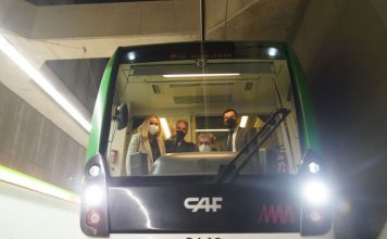 Metro de Málaga aplicará desde este domingo los transbordos de las líneas 1 y 2 en El Perchel