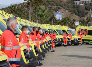 Salud y Familias pone en marcha las 21 uvis móviles nuevas adquiridas para la atención a emergencias sanitarias en Andalucía