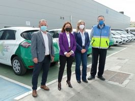 La Junta renueva su parque móvil en Málaga con 16 vehículos 100% eléctricos