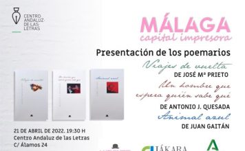 El Centro Andaluz de las Letras presenta los tres primeros títulos de la colección ‘La vie en rose’