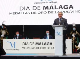 La Diputación reconocerá a María Peláe, el chef Miguel Ángel Herrera, el aeropuerto, Elías Bendodo y la Liga de Jábegas en el Día de la Provincia