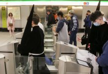 Metro de Málaga supera los datos de la última Semana Santa con un incremento del 4%