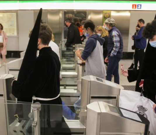 Metro de Málaga supera los datos de la última Semana Santa con un incremento del 4%