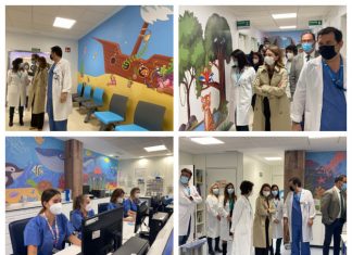 La delegada del Gobierno visita las Urgencias del Materno Infantil, que atienden a 100.000 menores al año