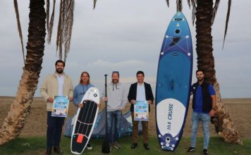 Alrededor de 300 jóvenes de municipios del interior podrán practicar surf, paddle surf, kitesurf, windsurf y piragüismo gracias a la Diputación