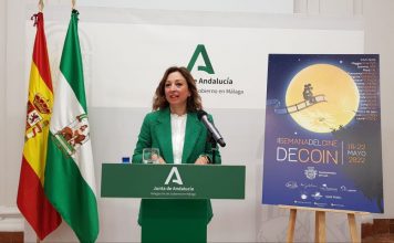 La delegada de la Junta presenta la II Semana del Cine de Coín