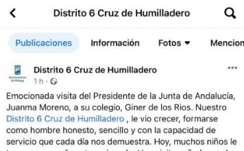 El PSOE denuncia el uso partidista de las redes sociales del Ayuntamiento de Málaga para promocionar a Juanma Moreno