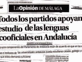 Las Lenguas Cooficiales en Andalucía