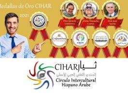 José Sarria, Medalla de Oro del Círculo Intercultural Hispano Árabe (CIHAR) de Madrid