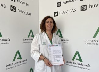 El Hospital Clínico recibe el premio a la mejor publicación científica en el seno del último congreso de la sociedad andaluza de Medicina Física y Rehabilitación (SAMFYRE)
