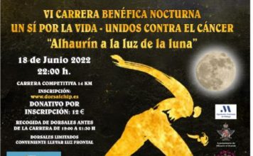 Un Sí Por La Vida celebrará la VI carrera nocturna “A la luz de la Luna” el próximo 18 de junio