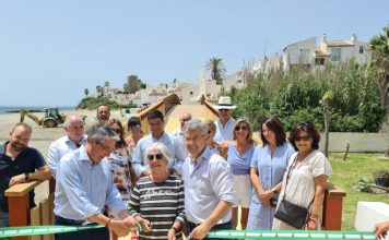 La Senda Litoral alcanza el 90% de ejecución en Estepona con la pasarela sobre Arroyo Vaquero y nuevos caminos peatonales